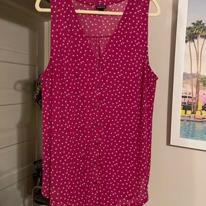 TORRID purple with stars tank top Size 2